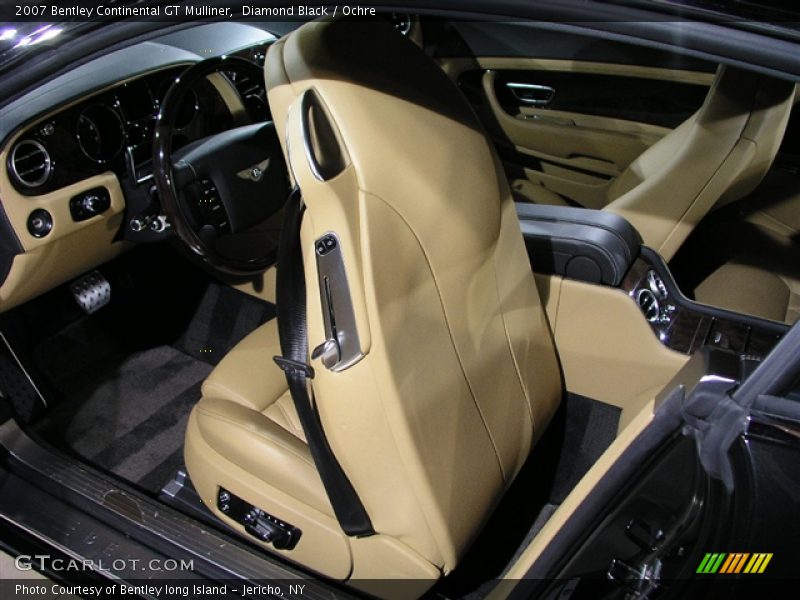 Diamond Black / Ochre 2007 Bentley Continental GT Mulliner