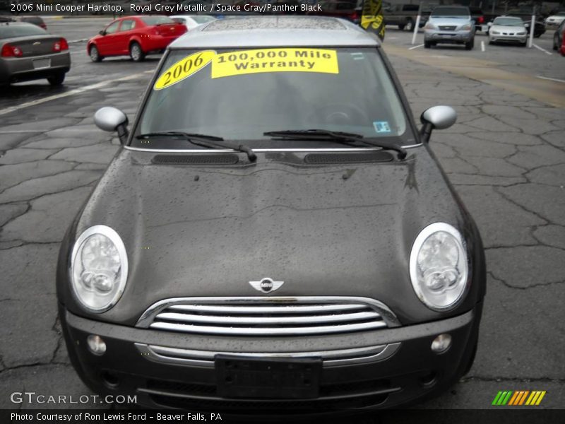 Royal Grey Metallic / Space Gray/Panther Black 2006 Mini Cooper Hardtop