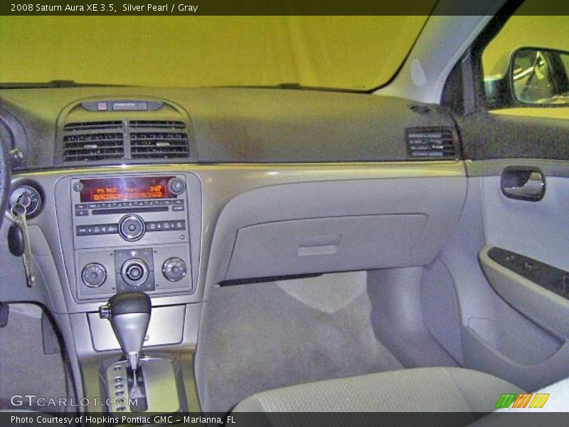 Silver Pearl / Gray 2008 Saturn Aura XE 3.5