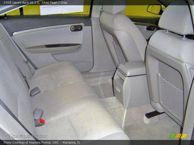 Silver Pearl / Gray 2008 Saturn Aura XE 3.5