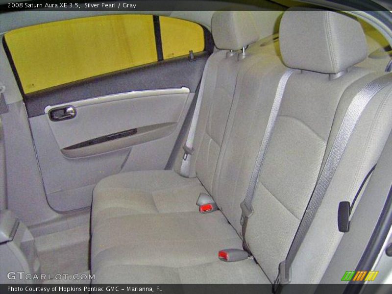 Silver Pearl / Gray 2008 Saturn Aura XE 3.5