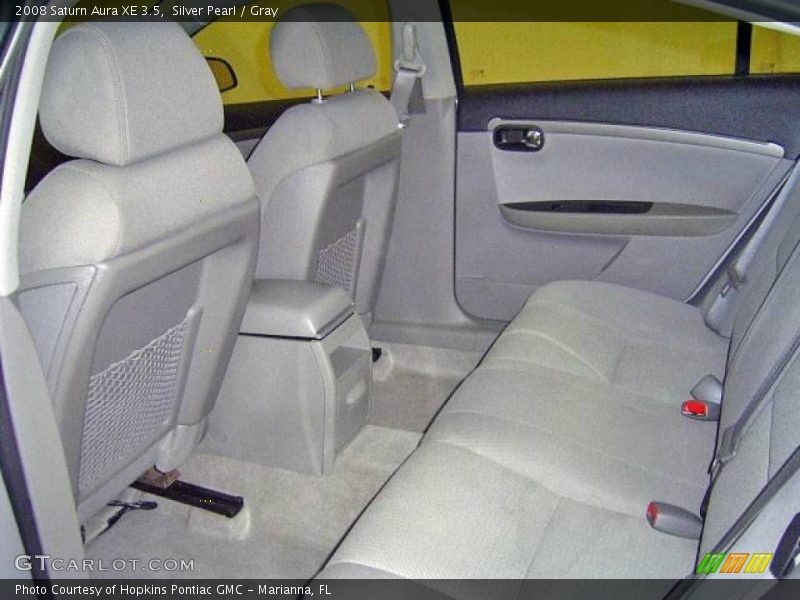 Silver Pearl / Gray 2008 Saturn Aura XE 3.5