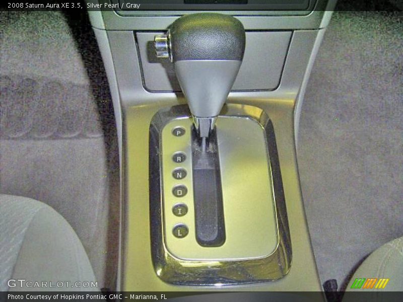 Silver Pearl / Gray 2008 Saturn Aura XE 3.5