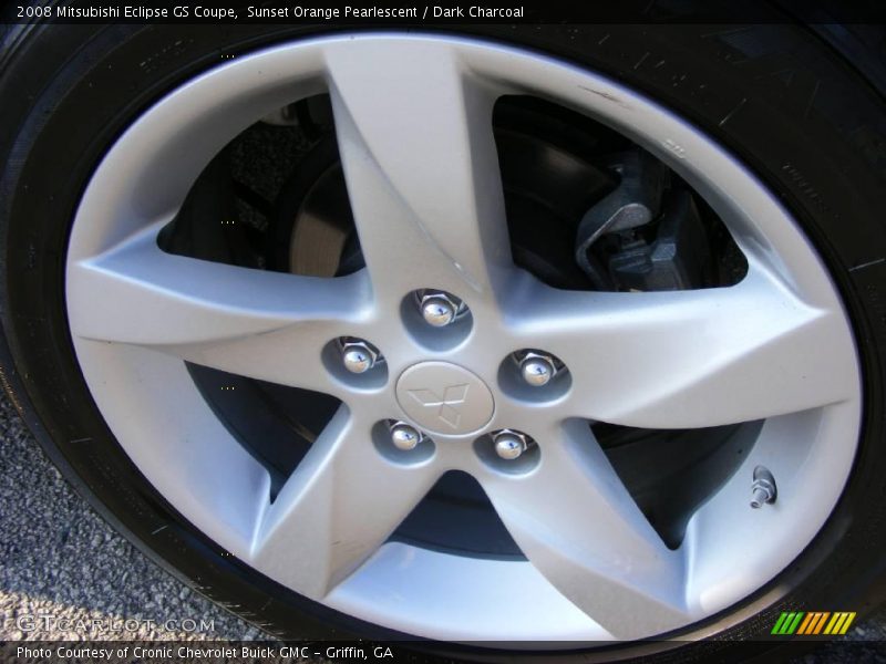 Sunset Orange Pearlescent / Dark Charcoal 2008 Mitsubishi Eclipse GS Coupe