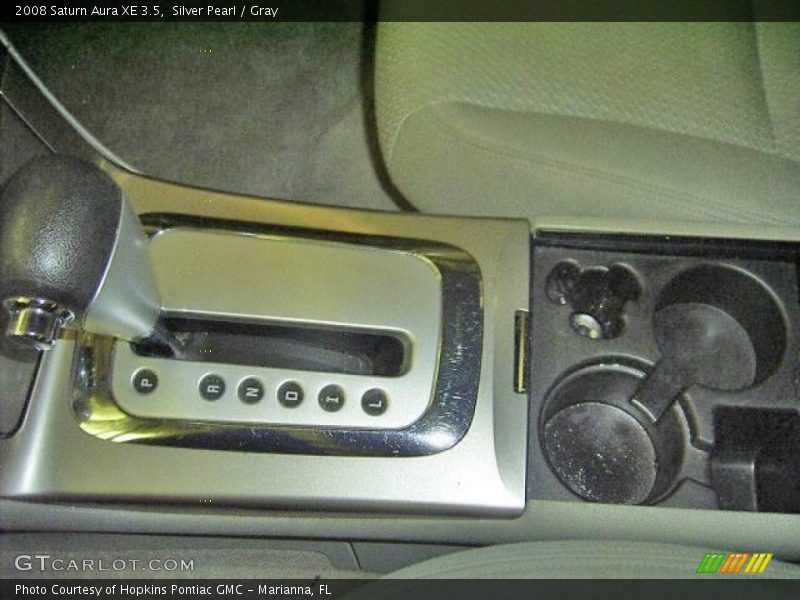 Silver Pearl / Gray 2008 Saturn Aura XE 3.5