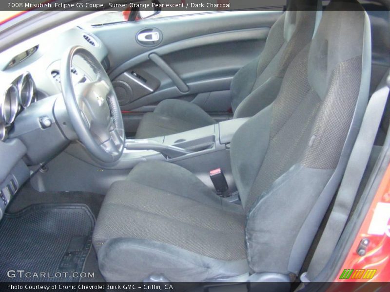 Sunset Orange Pearlescent / Dark Charcoal 2008 Mitsubishi Eclipse GS Coupe