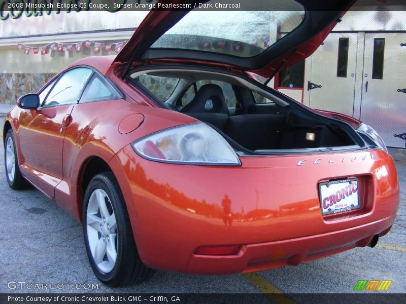 Sunset Orange Pearlescent / Dark Charcoal 2008 Mitsubishi Eclipse GS Coupe