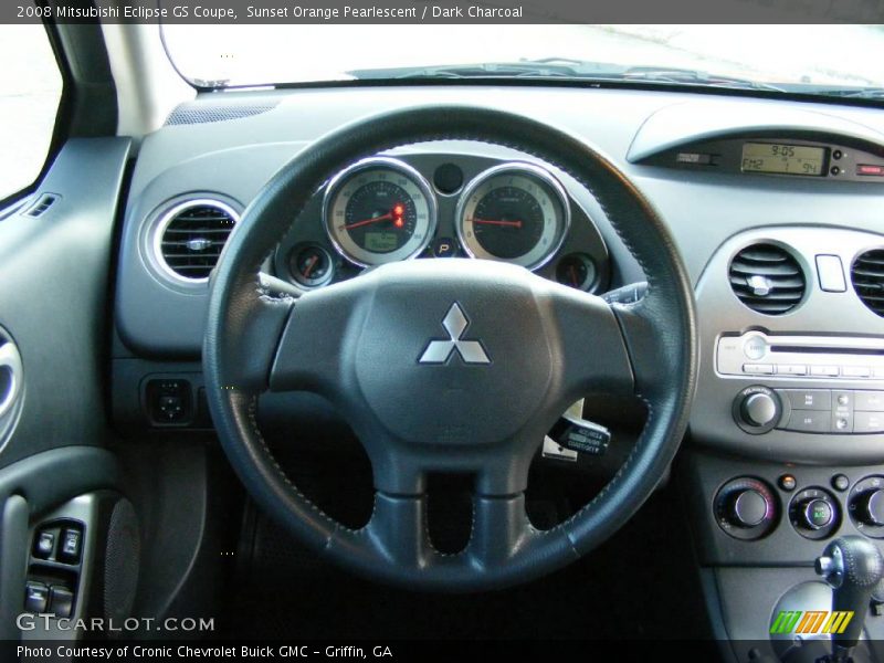Sunset Orange Pearlescent / Dark Charcoal 2008 Mitsubishi Eclipse GS Coupe