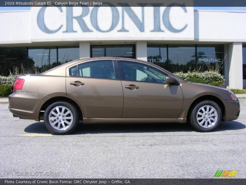 Canyon Beige Pearl / Beige 2009 Mitsubishi Galant ES