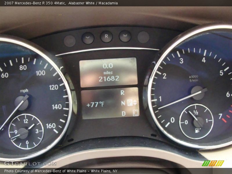 Alabaster White / Macadamia 2007 Mercedes-Benz R 350 4Matic