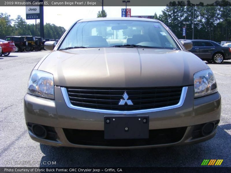 Canyon Beige Pearl / Beige 2009 Mitsubishi Galant ES