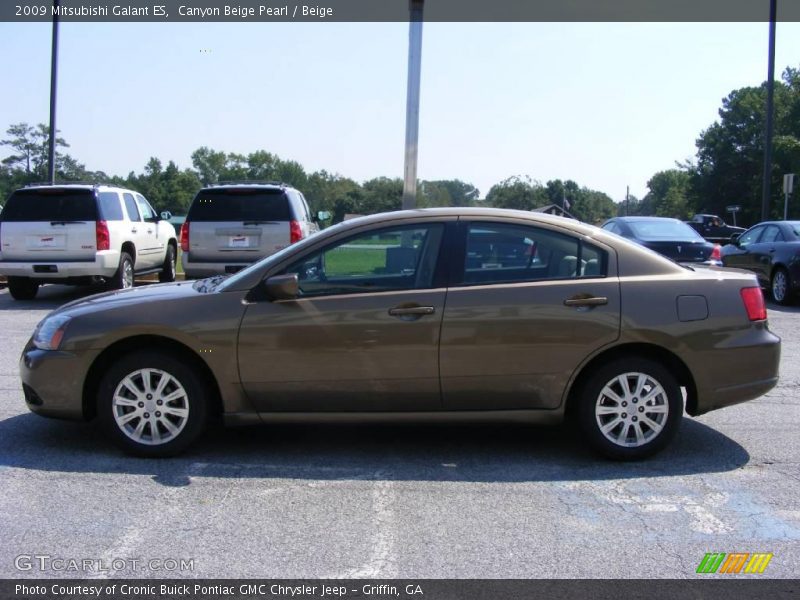 Canyon Beige Pearl / Beige 2009 Mitsubishi Galant ES