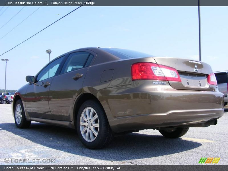 Canyon Beige Pearl / Beige 2009 Mitsubishi Galant ES
