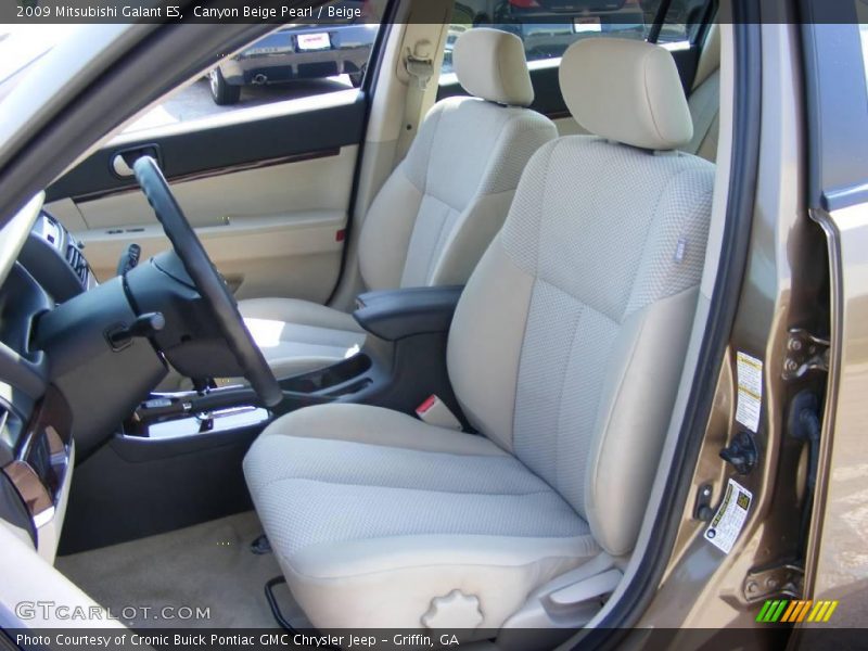 Canyon Beige Pearl / Beige 2009 Mitsubishi Galant ES