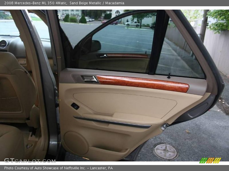 Sand Beige Metallic / Macadamia 2008 Mercedes-Benz ML 350 4Matic