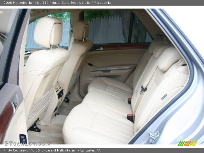 Sand Beige Metallic / Macadamia 2008 Mercedes-Benz ML 350 4Matic