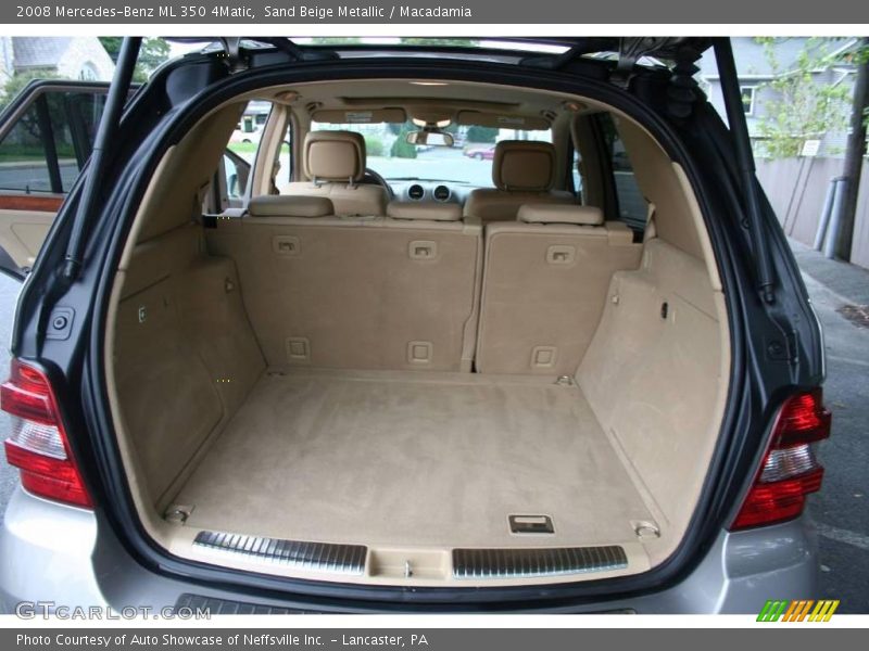 Sand Beige Metallic / Macadamia 2008 Mercedes-Benz ML 350 4Matic