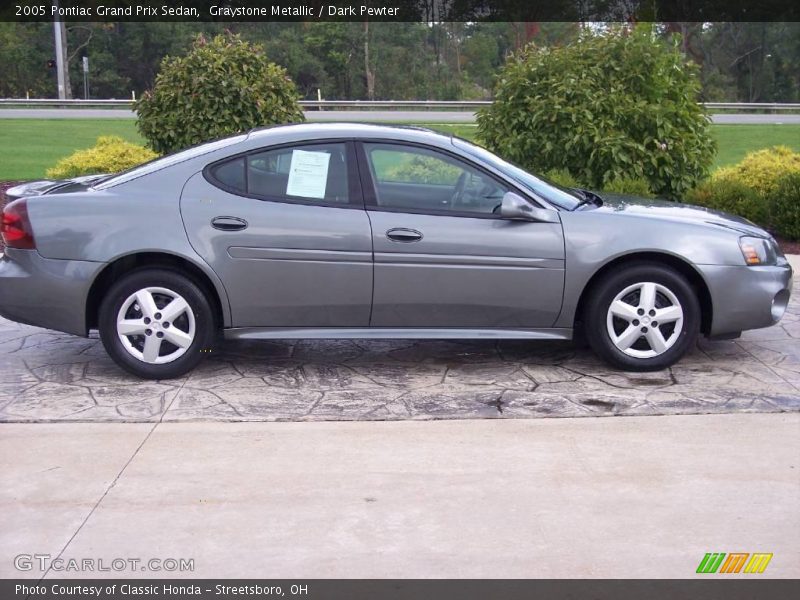 Graystone Metallic / Dark Pewter 2005 Pontiac Grand Prix Sedan