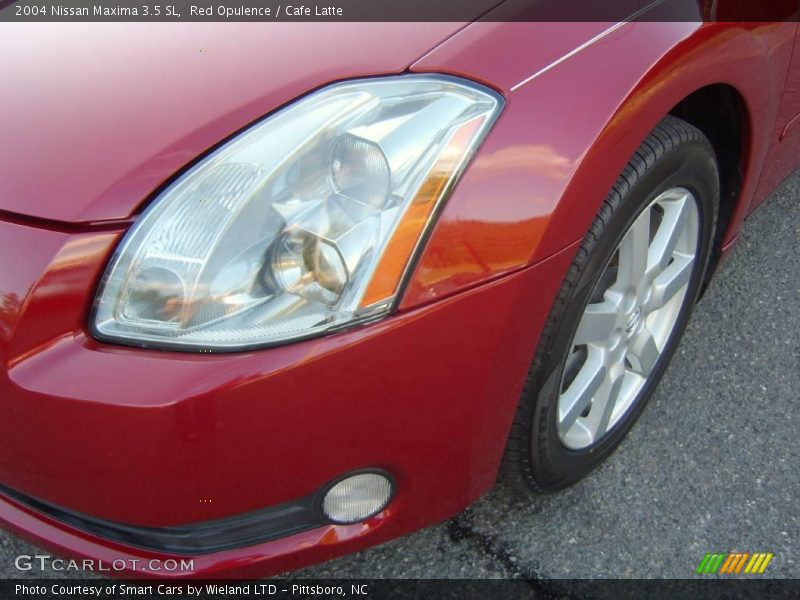 Red Opulence / Cafe Latte 2004 Nissan Maxima 3.5 SL
