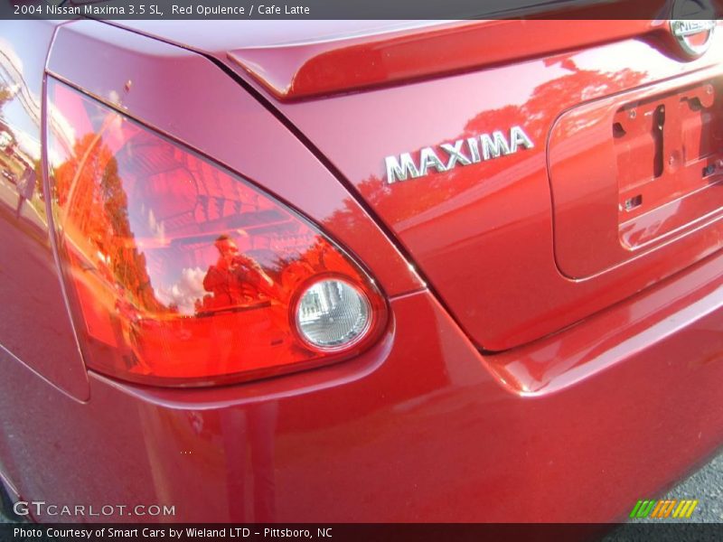 Red Opulence / Cafe Latte 2004 Nissan Maxima 3.5 SL