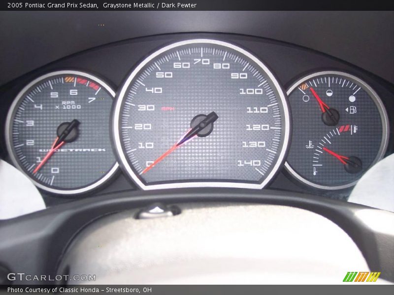 Graystone Metallic / Dark Pewter 2005 Pontiac Grand Prix Sedan