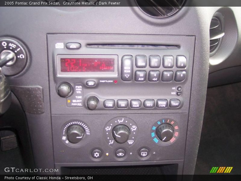 Graystone Metallic / Dark Pewter 2005 Pontiac Grand Prix Sedan
