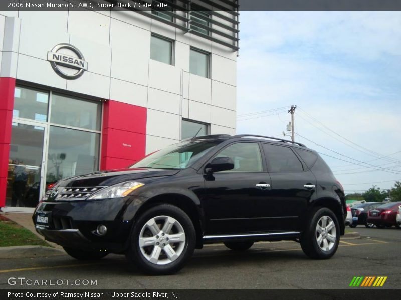 Super Black / Cafe Latte 2006 Nissan Murano SL AWD