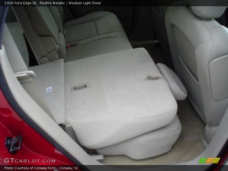 Redfire Metallic / Medium Light Stone 2008 Ford Edge SE