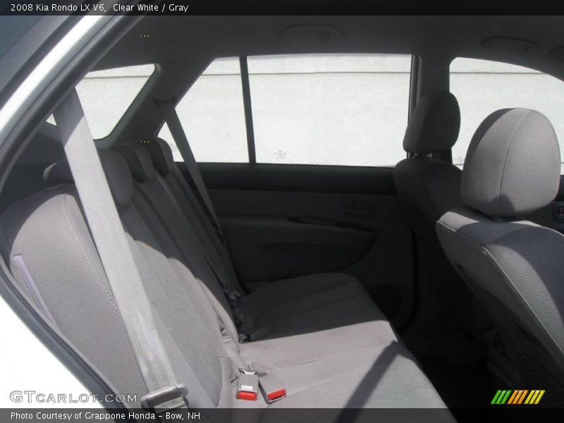 Clear White / Gray 2008 Kia Rondo LX V6