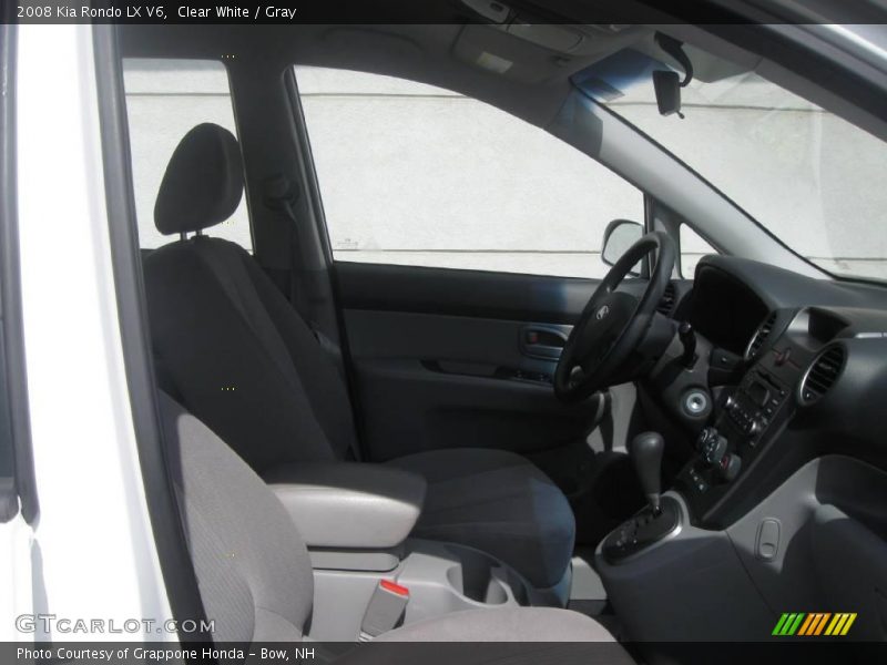 Clear White / Gray 2008 Kia Rondo LX V6