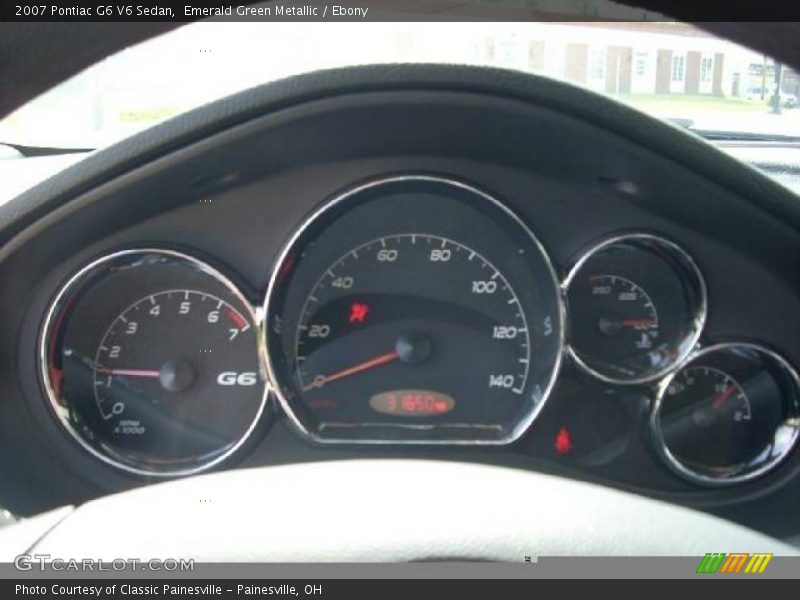 Emerald Green Metallic / Ebony 2007 Pontiac G6 V6 Sedan