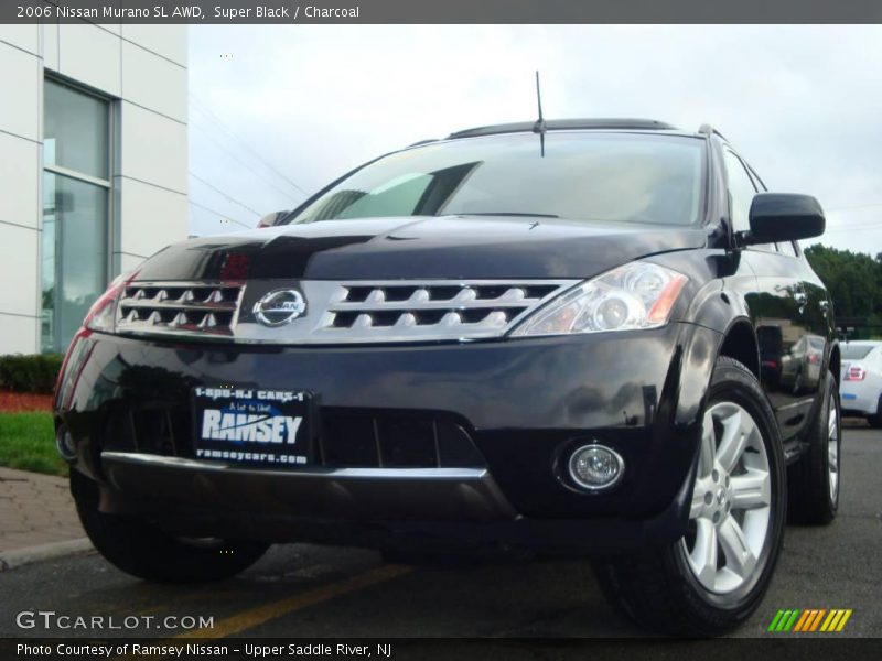 Super Black / Charcoal 2006 Nissan Murano SL AWD