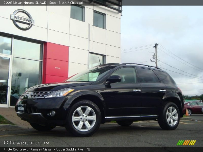 Super Black / Charcoal 2006 Nissan Murano SL AWD