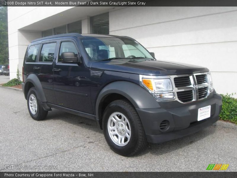 Modern Blue Pearl / Dark Slate Gray/Light Slate Gray 2008 Dodge Nitro SXT 4x4