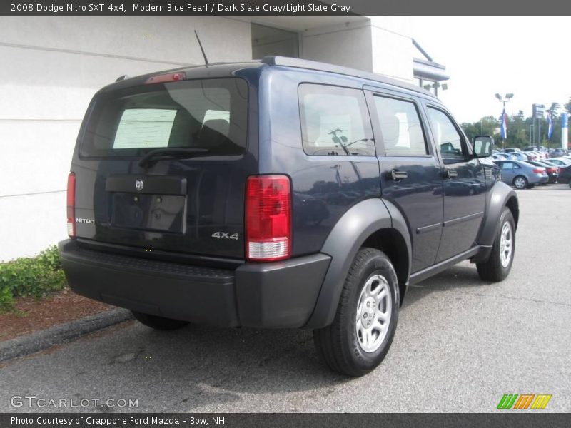 Modern Blue Pearl / Dark Slate Gray/Light Slate Gray 2008 Dodge Nitro SXT 4x4