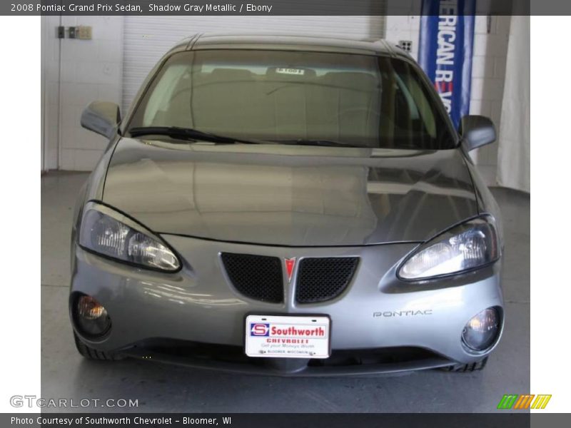 Shadow Gray Metallic / Ebony 2008 Pontiac Grand Prix Sedan