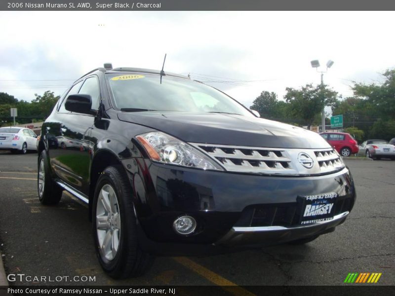 Super Black / Charcoal 2006 Nissan Murano SL AWD