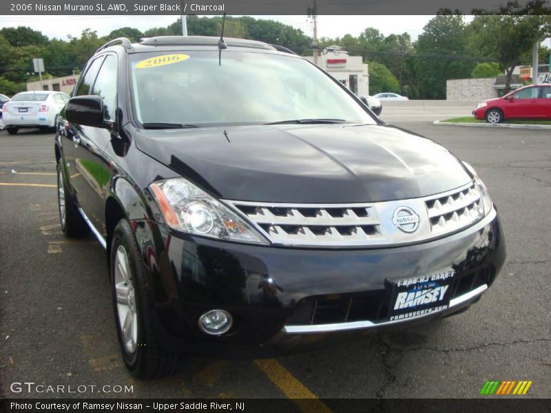 Super Black / Charcoal 2006 Nissan Murano SL AWD