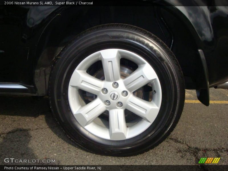 Super Black / Charcoal 2006 Nissan Murano SL AWD