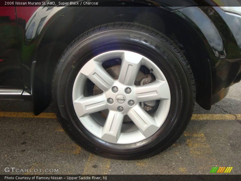 Super Black / Charcoal 2006 Nissan Murano SL AWD
