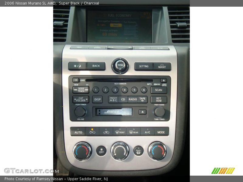 Super Black / Charcoal 2006 Nissan Murano SL AWD
