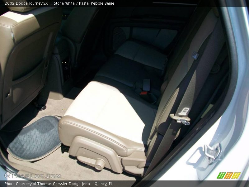 Stone White / Pastel Pebble Beige 2009 Dodge Journey SXT