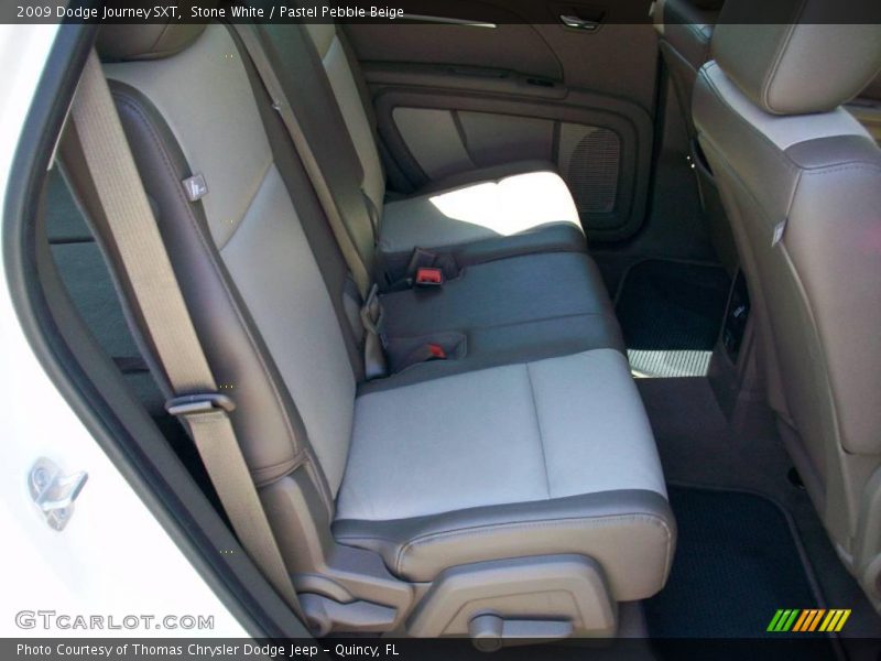 Stone White / Pastel Pebble Beige 2009 Dodge Journey SXT