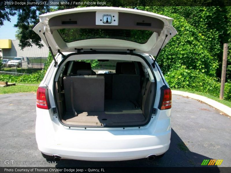 Stone White / Pastel Pebble Beige 2009 Dodge Journey SXT