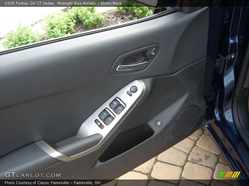 Midnight Blue Metallic / Ebony Black 2008 Pontiac G6 GT Sedan