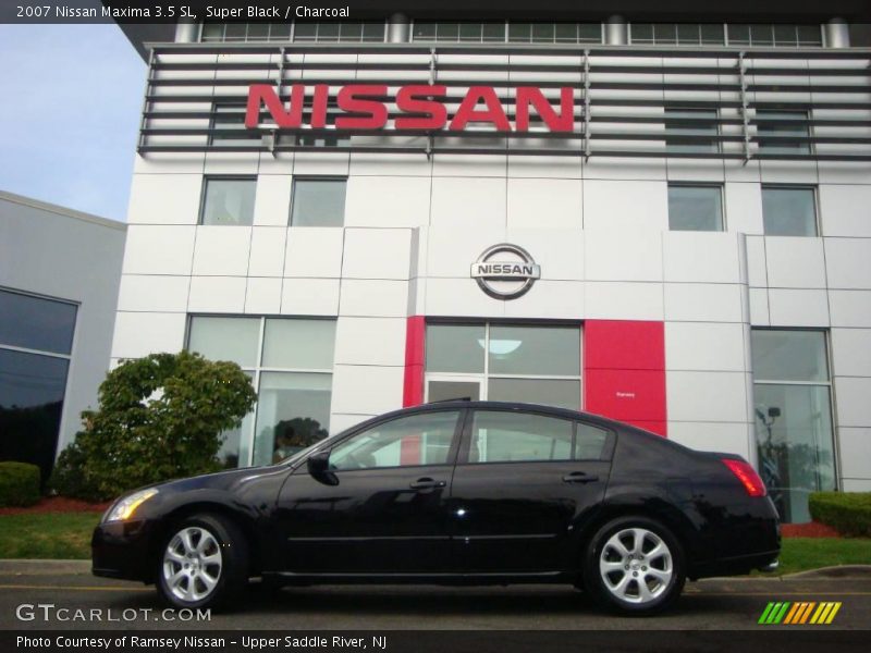 Super Black / Charcoal 2007 Nissan Maxima 3.5 SL