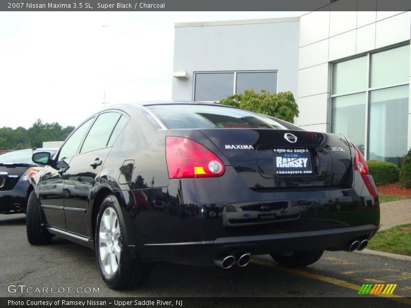 Super Black / Charcoal 2007 Nissan Maxima 3.5 SL
