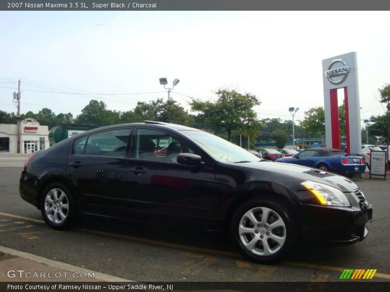 Super Black / Charcoal 2007 Nissan Maxima 3.5 SL