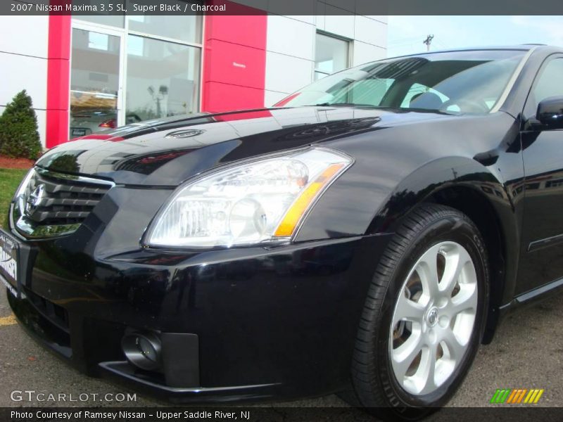 Super Black / Charcoal 2007 Nissan Maxima 3.5 SL