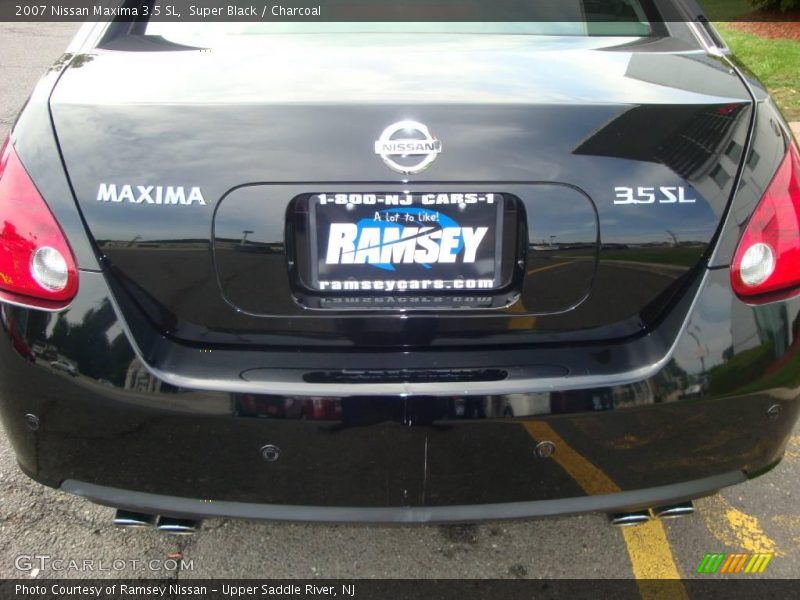 Super Black / Charcoal 2007 Nissan Maxima 3.5 SL